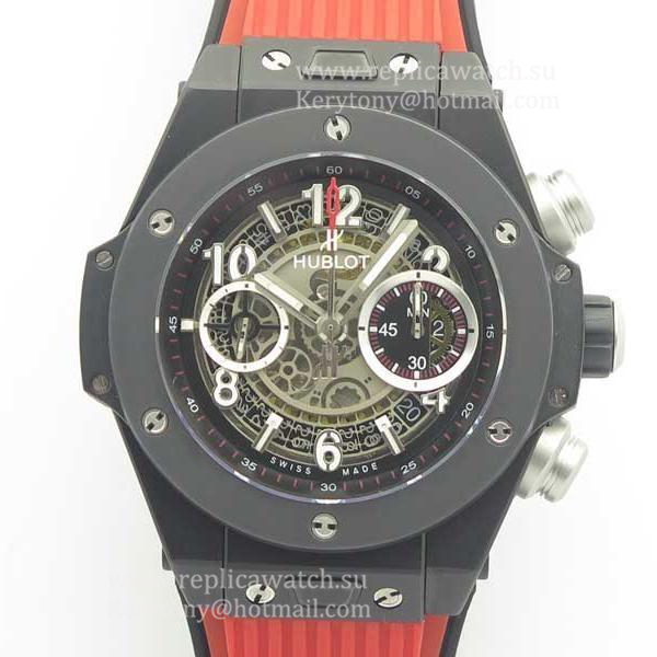 Best Price Hublot Big Bang Unico Black Magic 411.CI.1170.RX 3AF Ceramic Skeleton Dial HUB1242