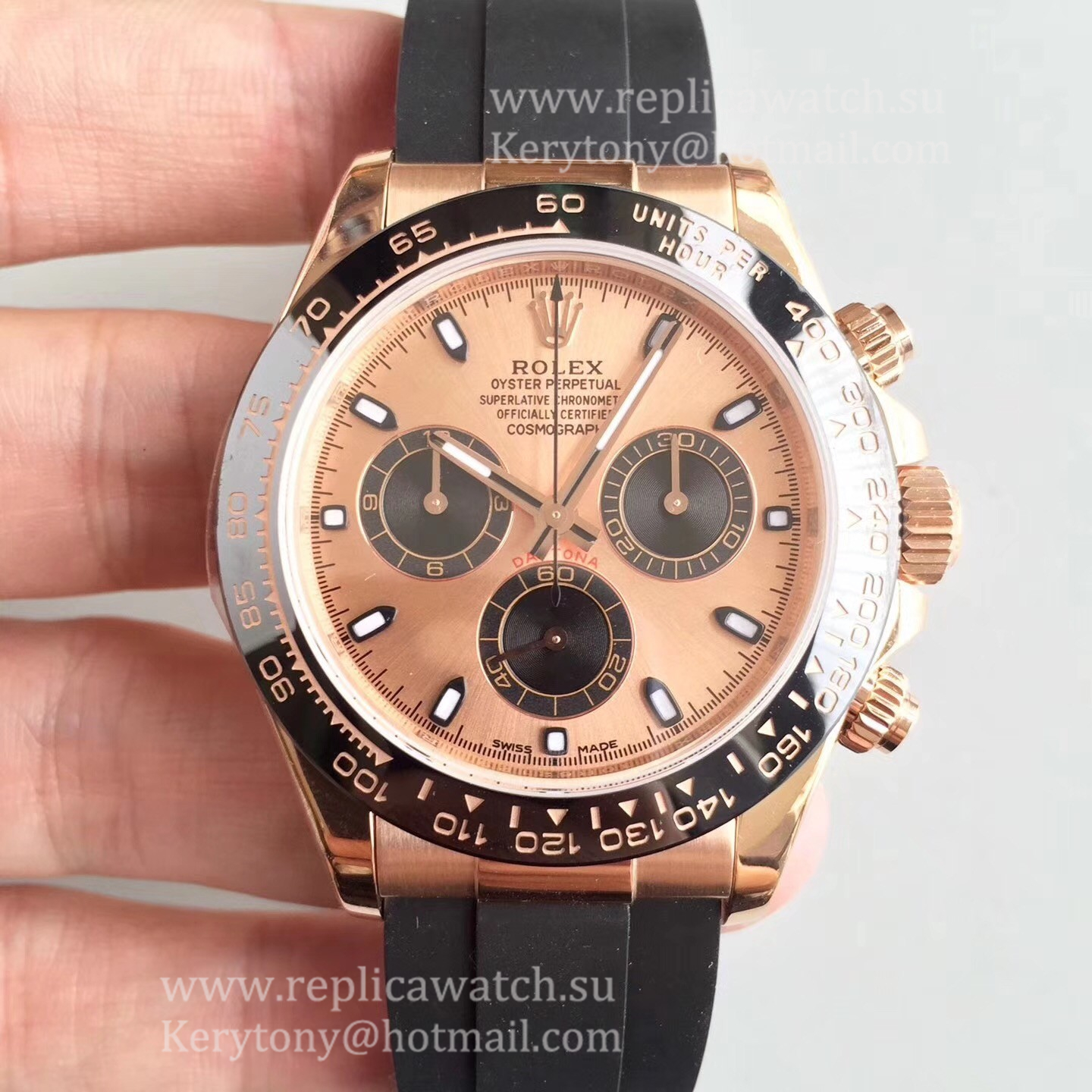 Best Price R01ex Daytona  116515 LN ARF Rose Gold Rose Gold Dial 4130