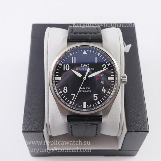 NEW Replica IWC Pilot Mark XVII IW326501 FKF SS Black Dial 2824 / 2892 iwc533 Swiss 2824