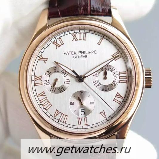 High Quality Pat*k Phi1i*pe Annual Calendar 5035R Rose Gold White Dial PPF 315SQA