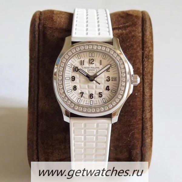 Best Price Pat*k Phi1i*pe Aquanaut Luce Ladies 5068 Noob Factory SS & D1am0nds White Dial 324SC