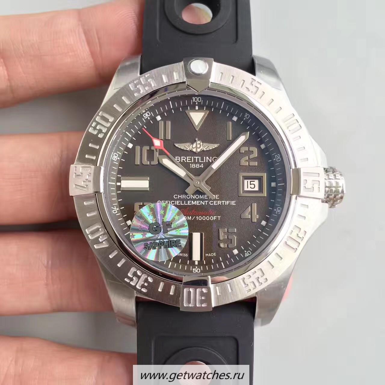 NEW Replica Breitling Avenger II Seawolf A1733110/F563/152S GF SS Anthracite Dial 2836