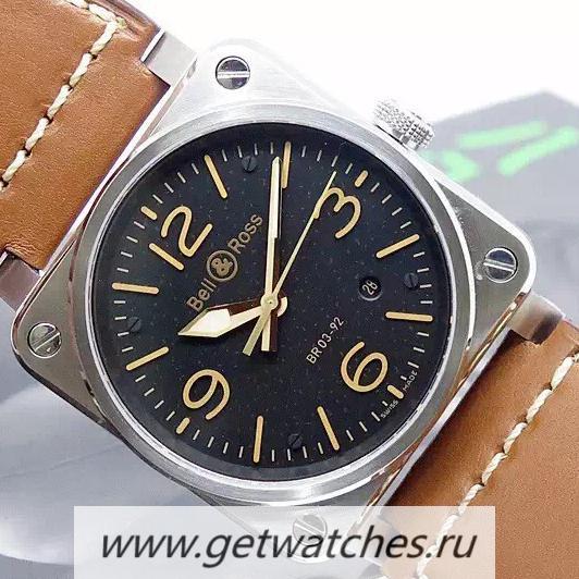 Replica Bell & Ross BR 03-92 SS Black Dial M9015