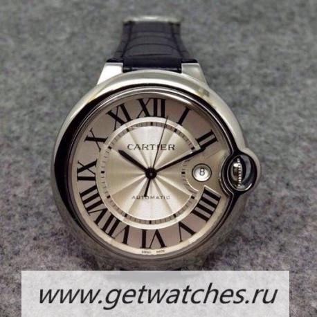 Best Price Ca*t1er Ballon Bleu 36mm SS Silver Dial 2824