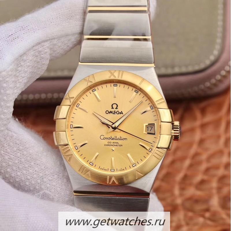 Replica 0me*ga Speedmaster Moonwatch Limited Edition Rose Gold Black Dial 1861