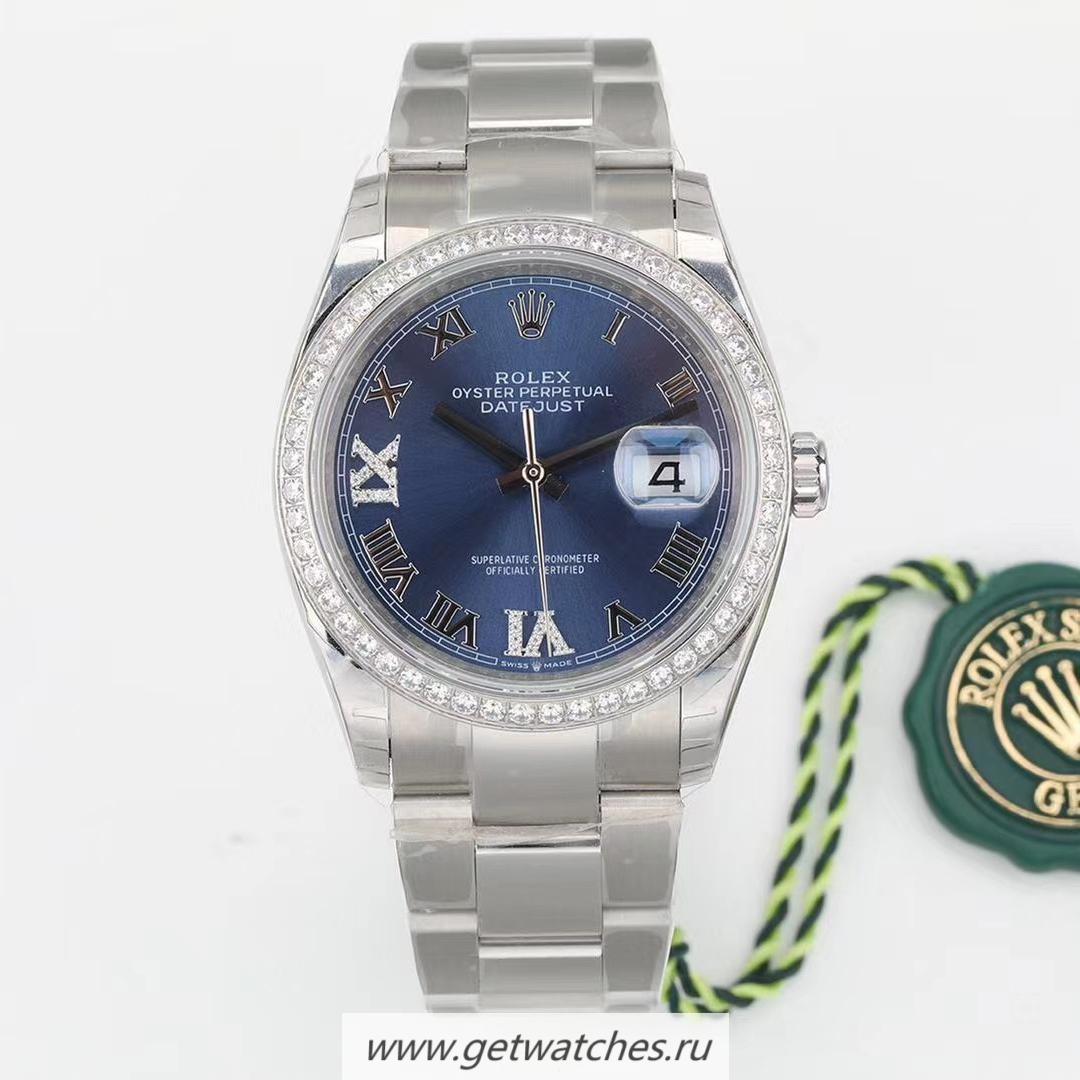 Best Price R01ex Datejust 36 126233 EWF SS & D1am0nd Blue Dial 3235