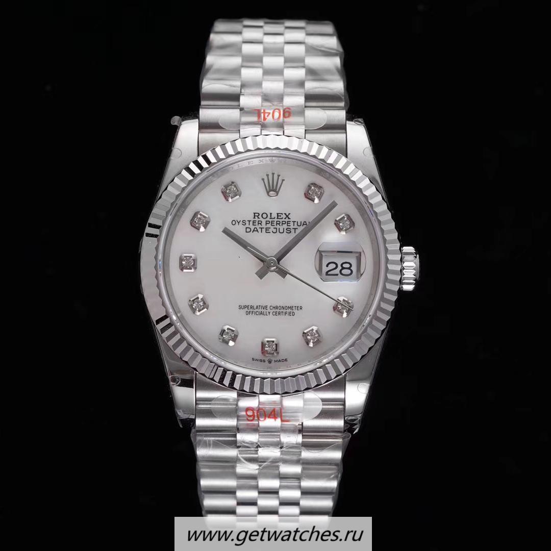 NEW Replica R01ex Datejust 36 126234 GMF SS 904L MOP Dial 3235