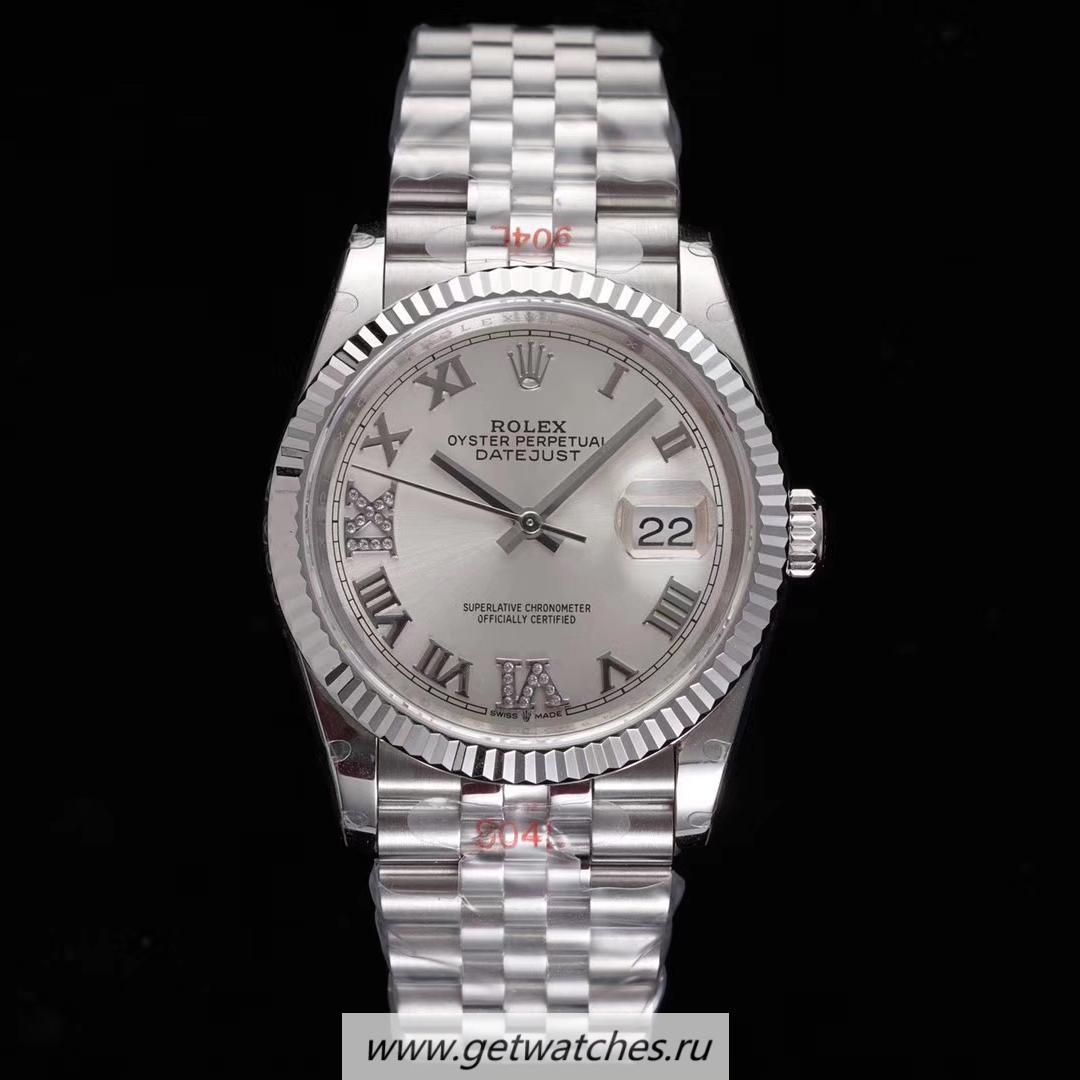 Shop R01ex Datejust 36 126234 GMF SS 904L Silver Dial 3235
