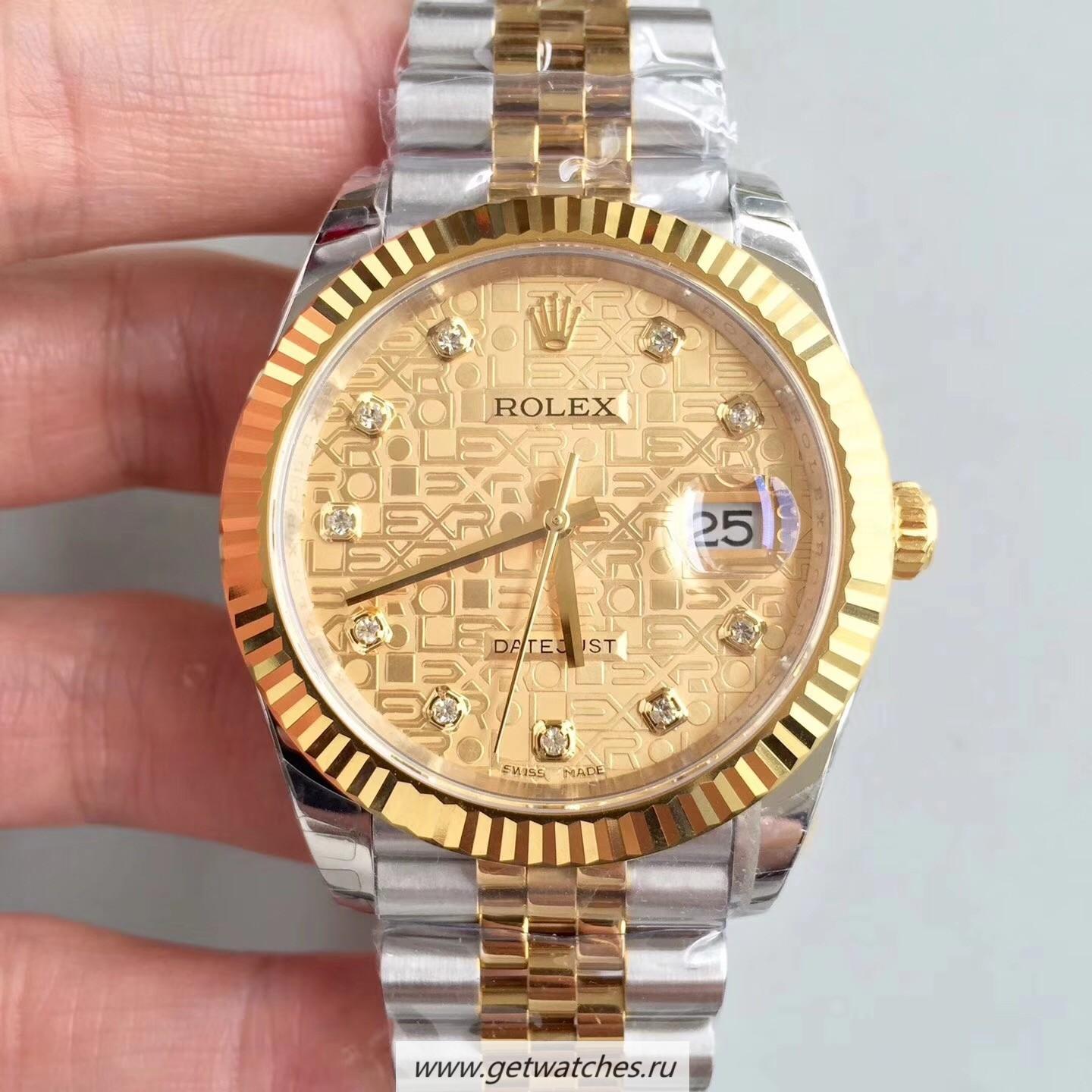 Best Price R01ex Datejust 41 126333 41mm EWF SS & Yellow Gold Dial 3235