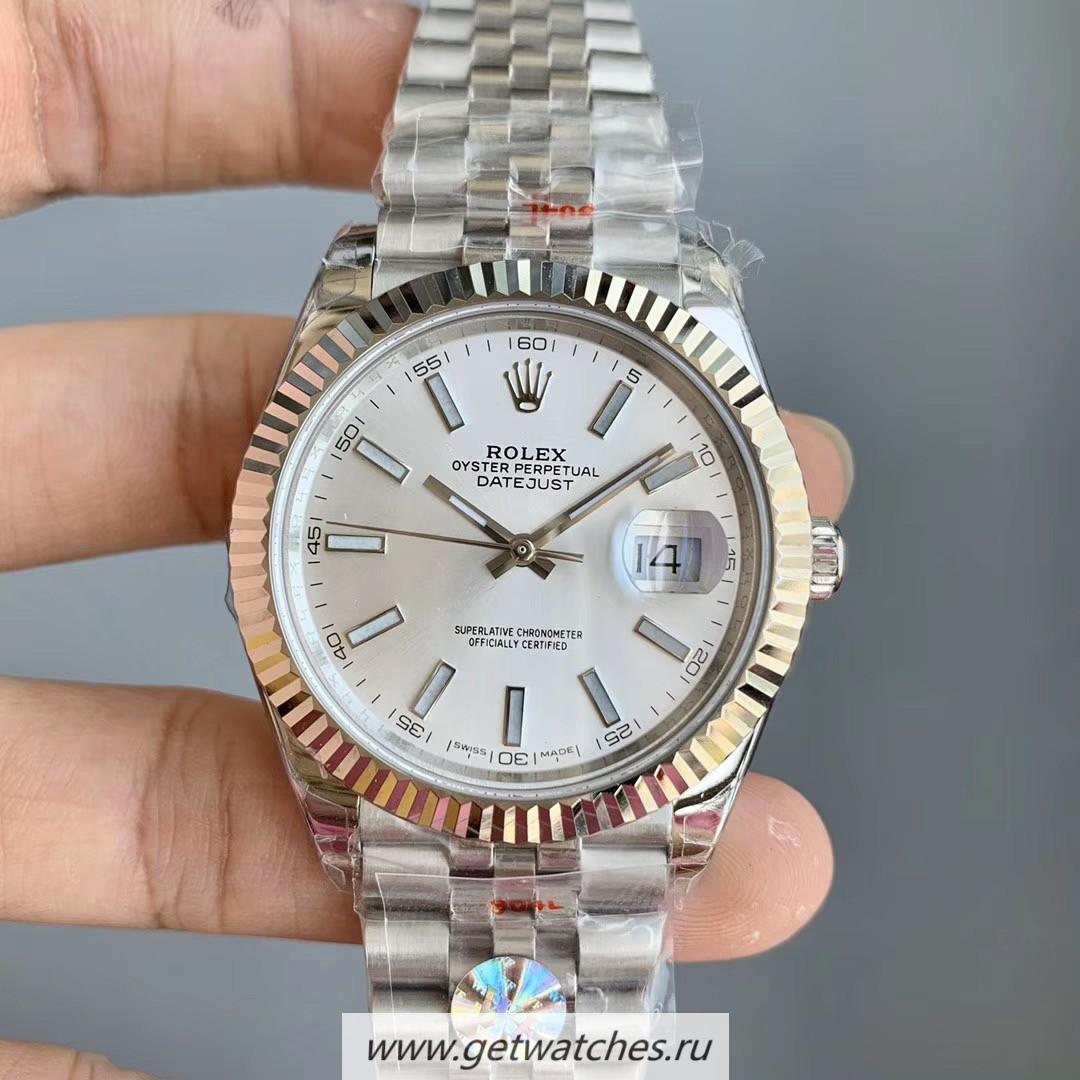 Fake R01ex Datejust 41 126334 WF SS 904L White Dial 3235