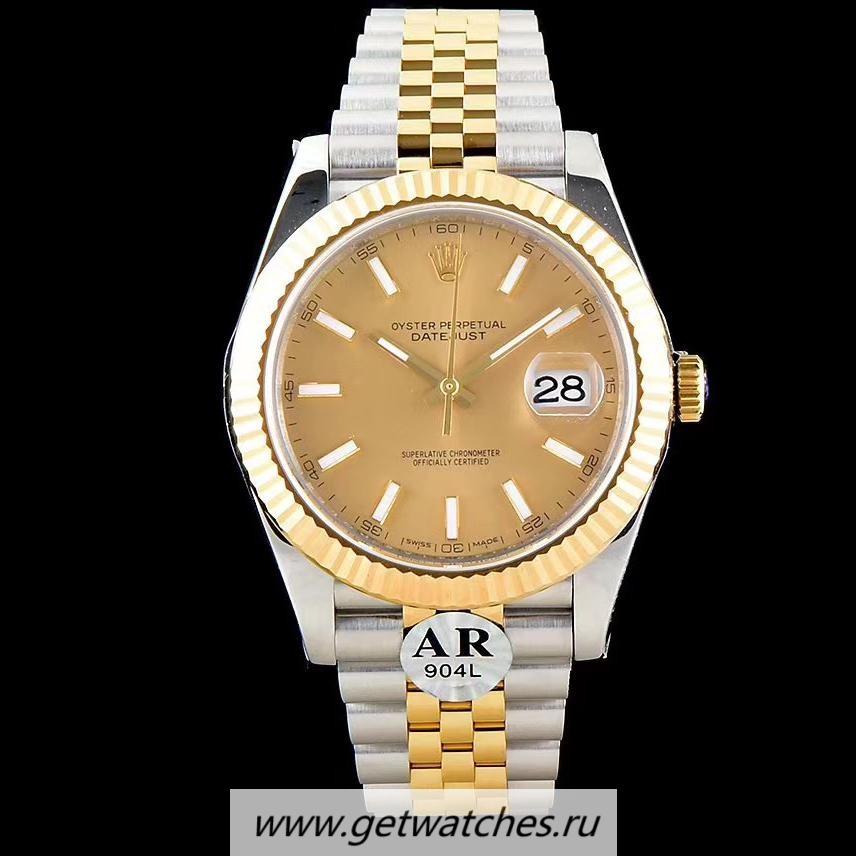 Best Price R01ex Datejust 41mm 126333 ARF SS 904L & Yellow Gold Champagne Dial 2824