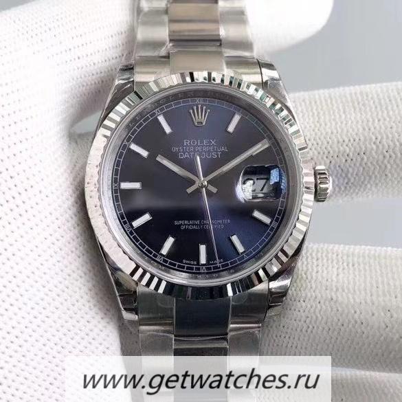 Perfect Replica R01ex Datejust 41mm 126334 VSF SS 904L Blue Dial 3235