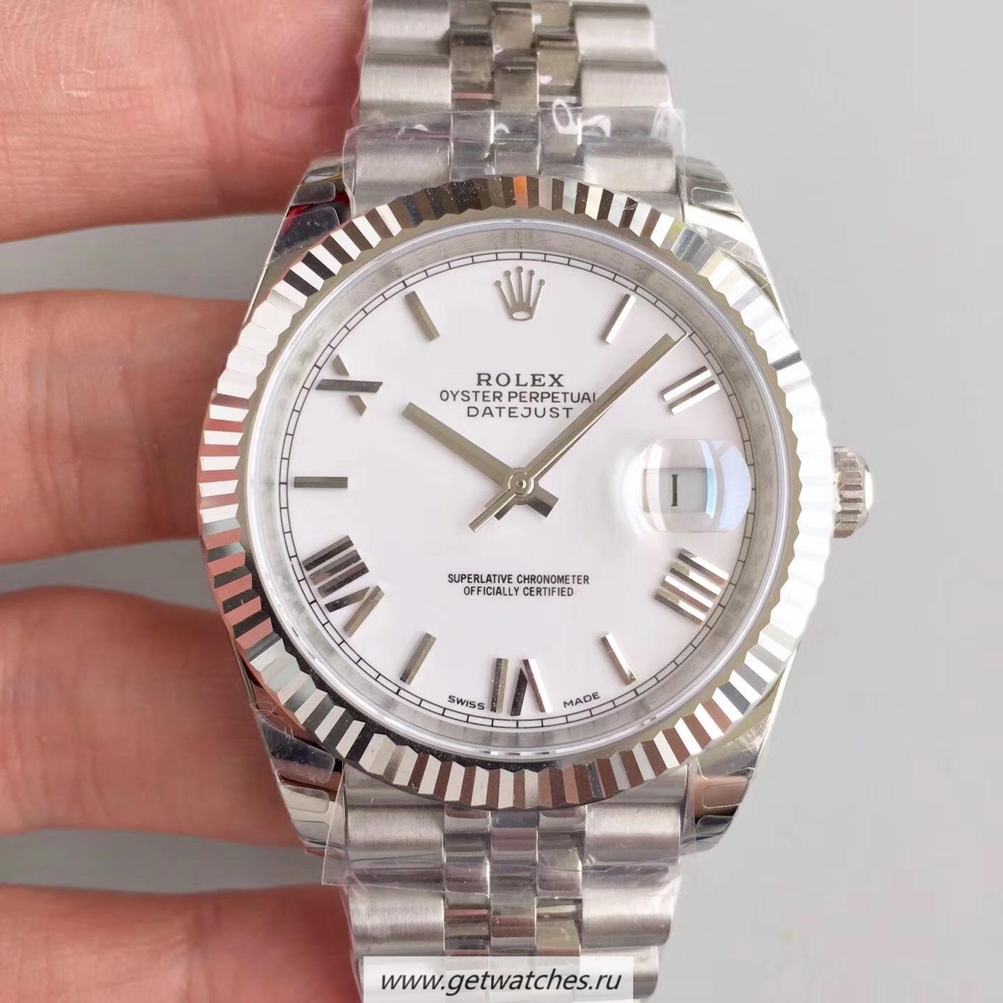 Best Price R01ex Datejust II 126334 41mm 2018 EWF SS White Dial 3235
