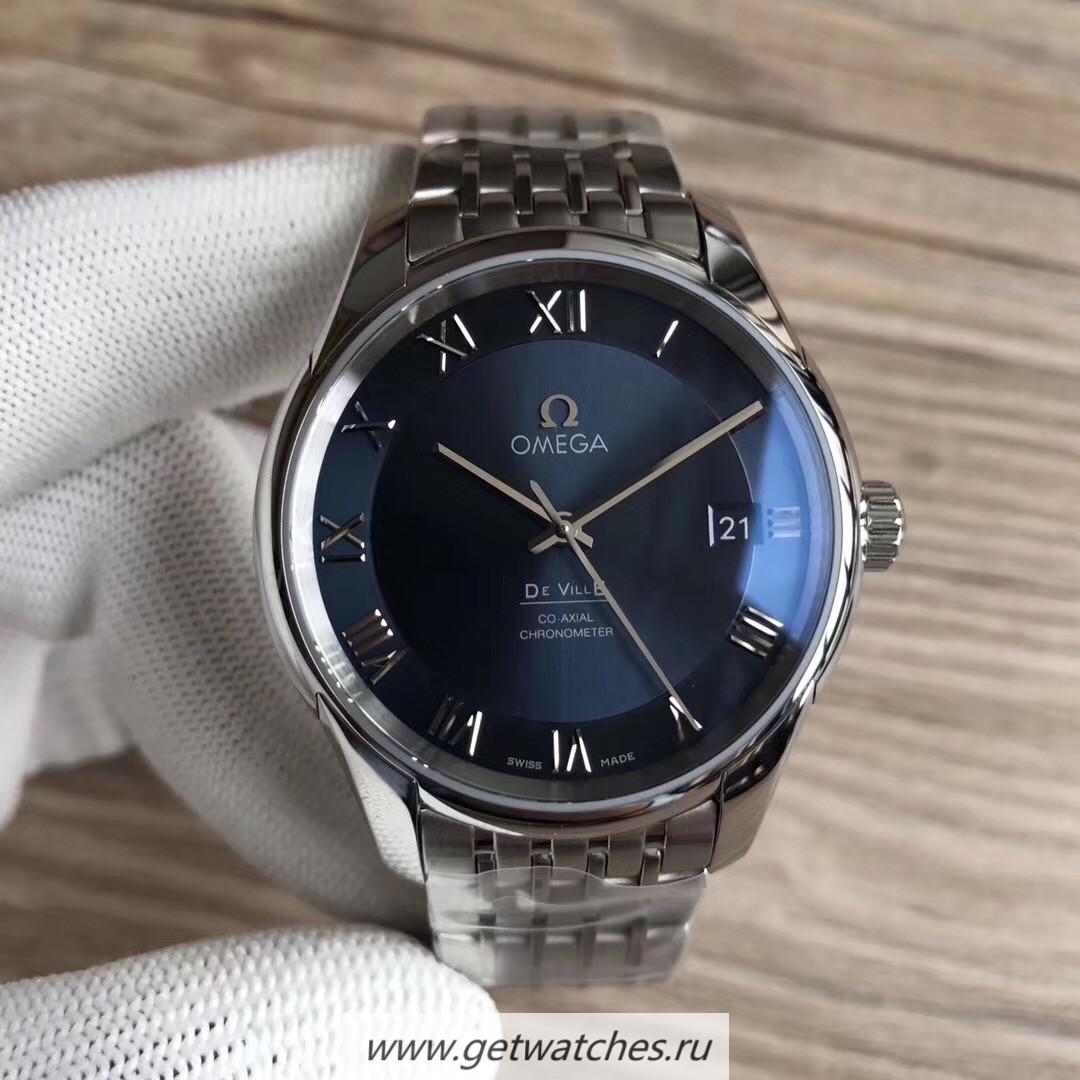 Replica 0me*ga Seamaster Planet Ocean 600M Chrono 215.30.46.51.03.001 OMF V3 SS Blue Dial 9900