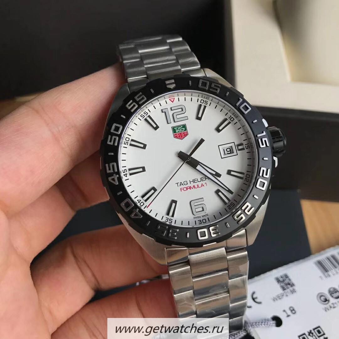 Replica Tag Heuer Formula 1 Chrono 200M CAZ1010.BA0842 Noob Factory SS Black Dial Ronda Quartz