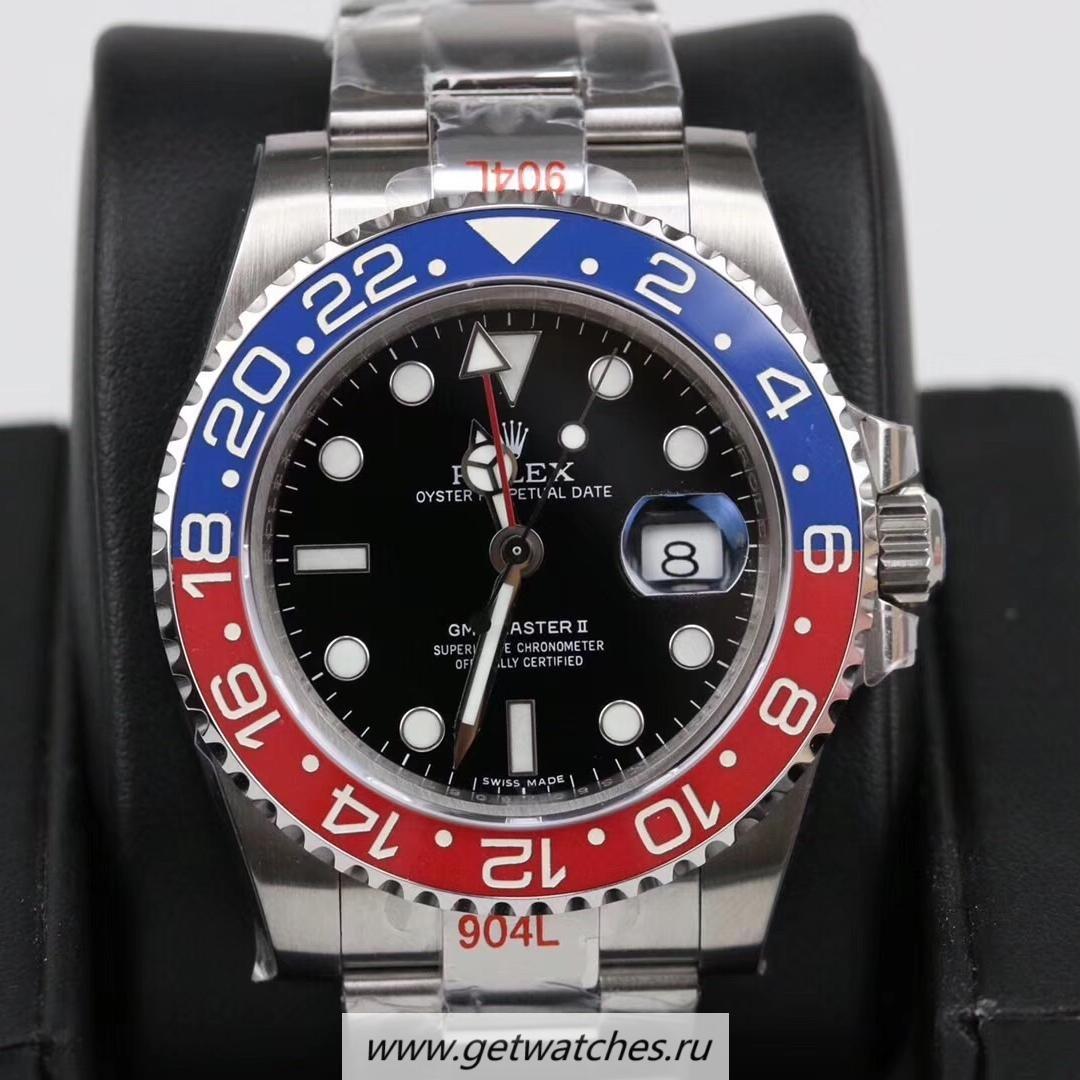 Best Price R01ex GMT-Master II 116719 BLRO GMF V3 SS 904L Black Dial 3186