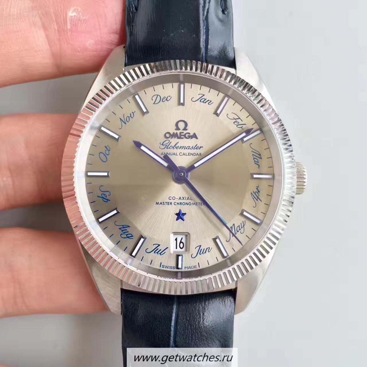 Copy 0me*ga Seamaster Planet Ocean GMT SS Blue Dial 8605