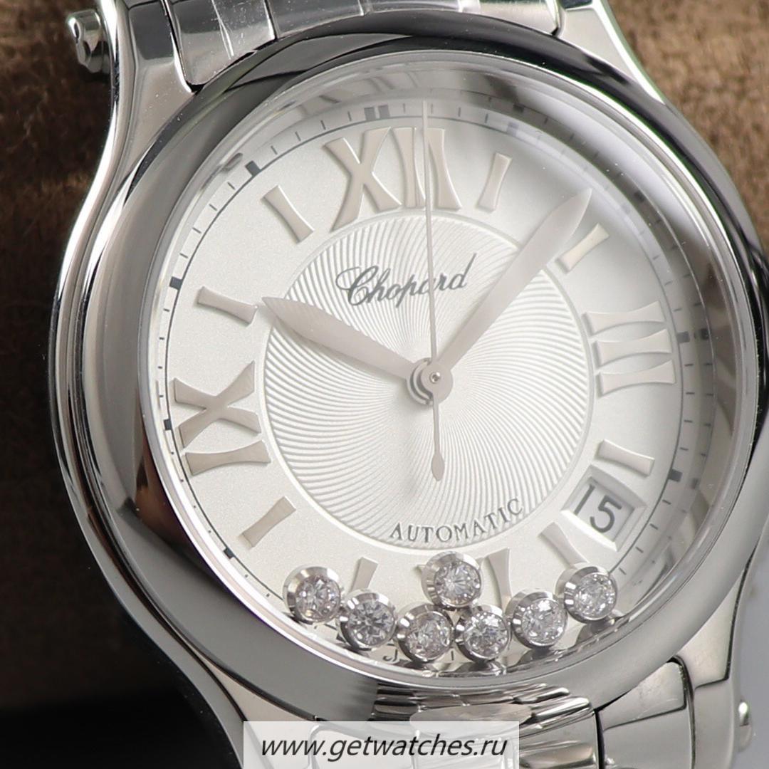 Replica Chopard Happy Sport 36mm Automatic Ladies YF SS White Dial 2892
