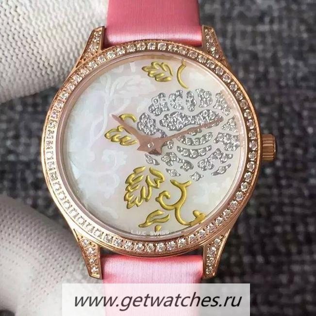 Best Price Chopard L.U.C XP Esprit de Fleurier Peony Rose Gold & D1am0nds White Dial L.U.C 96.23-L