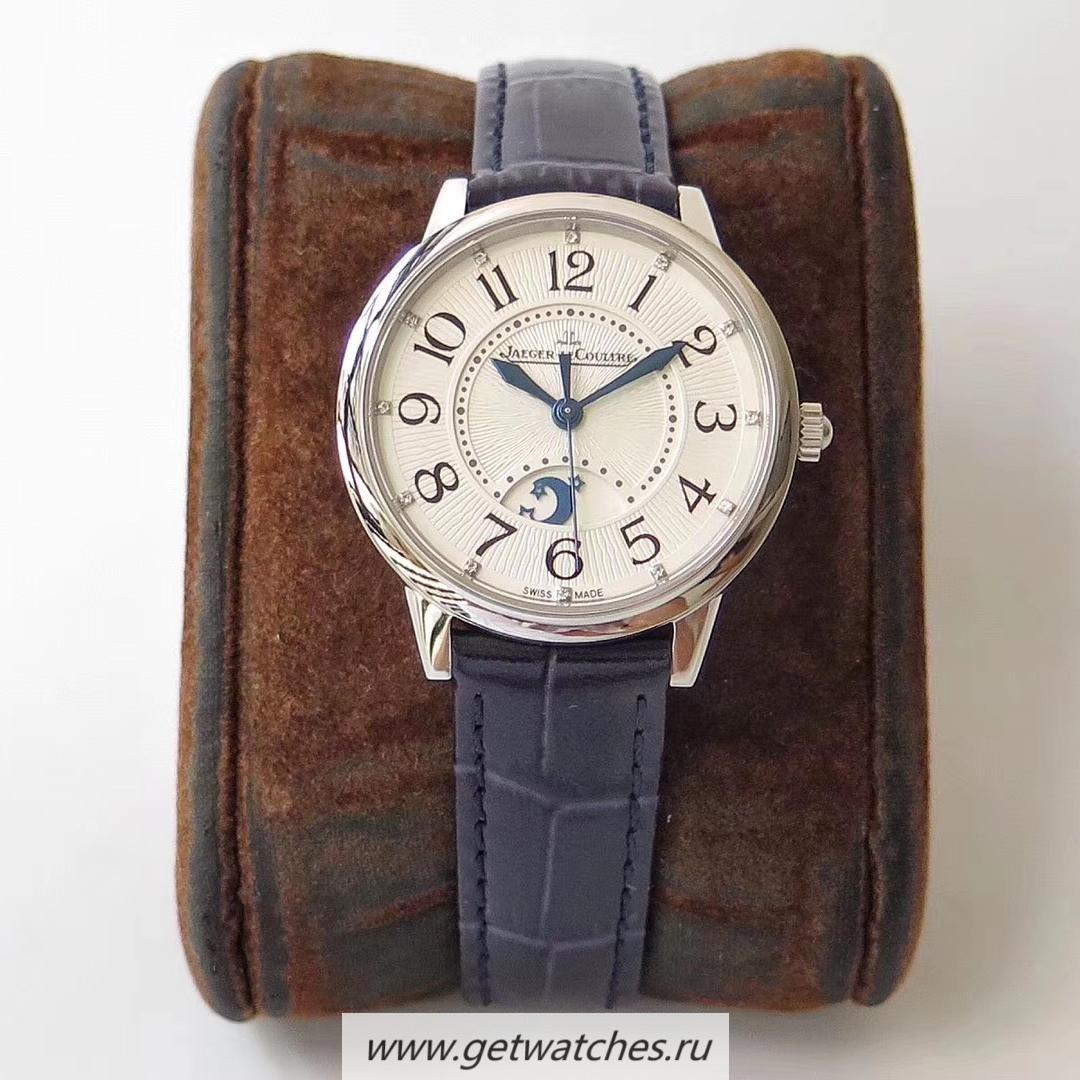 Shop Jaeger-LeCoultre Ladies Rendez-Vous Night & Day 3448480 34mm ZF SS White Dial 898A/1