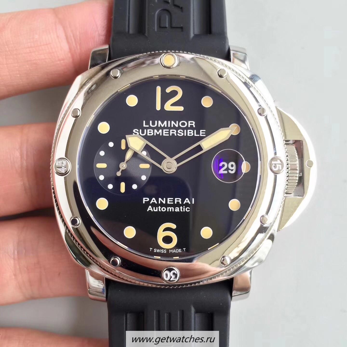 Replica Pa*e*a1 Luminor Submersible GMT Special Edition Pole2Pole PAM719 VSF V2 Titanium Blue Dial P9001