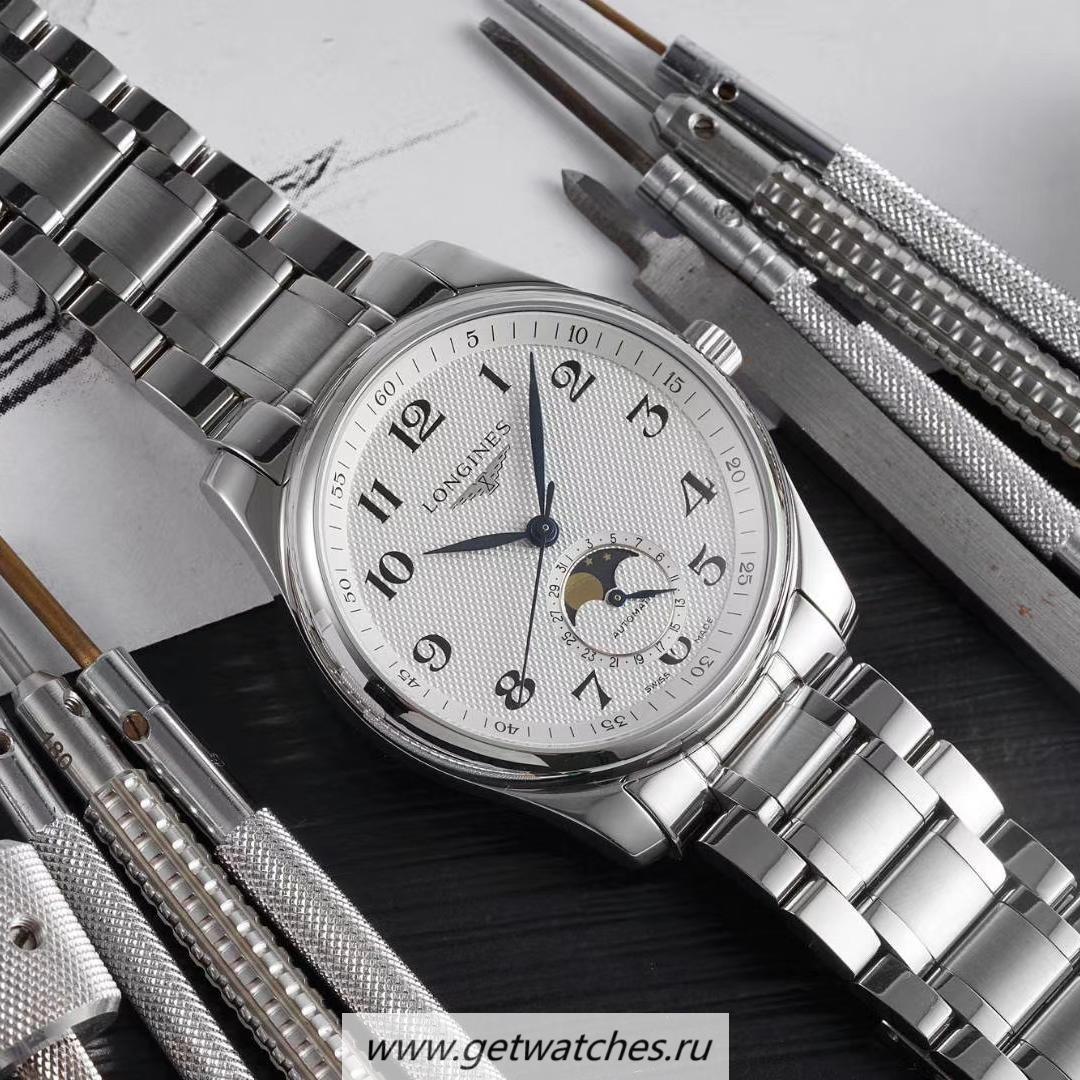 Perfect Replica Longines Master Collection GSF SS Silver Dial L888.2