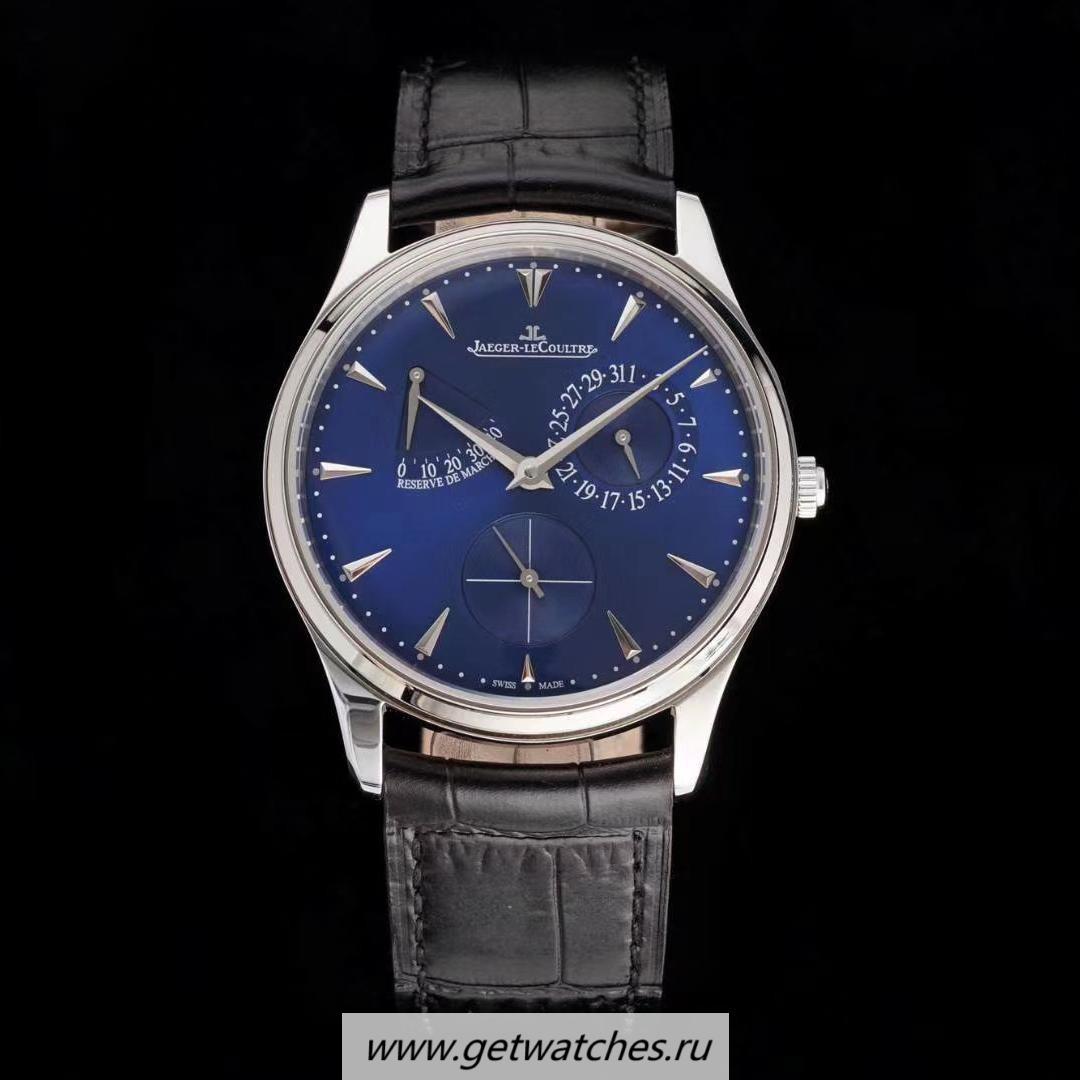 High Quality Jaeger-LeCoultre Master Geographic 1422421 AZF SS Blue Dial 936
