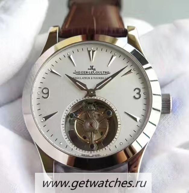 Shop Jaeger-LeCoultre Master Grande Tradition Tourbillon BMF SS White Dial Tourbillon