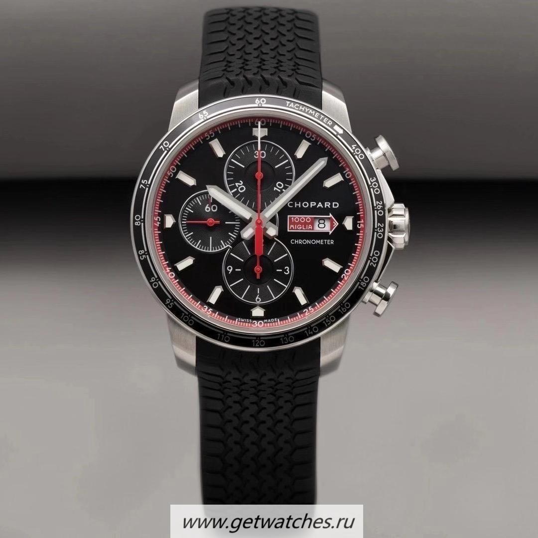 Fake Chopard Mille Miglia 2019 Race Edition V7F SS Black Dial 7750
