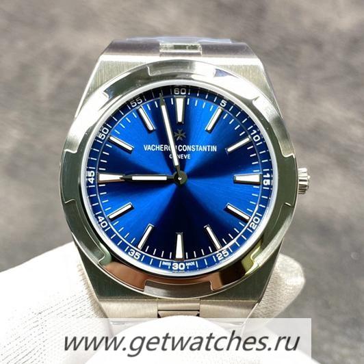 Copy Vacheron C0nstan1n Overseas Ultra-Thin 2000V XF SS Blue Dial 1120