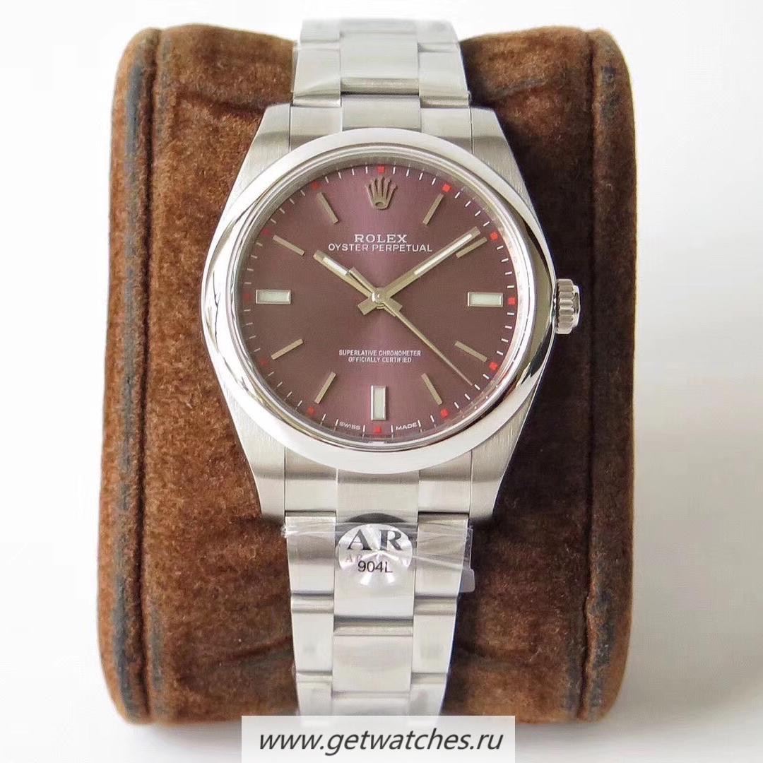 High Quality R01ex Oyster Perpetual 39 114300 ARF SS 904L Red Dial 3132