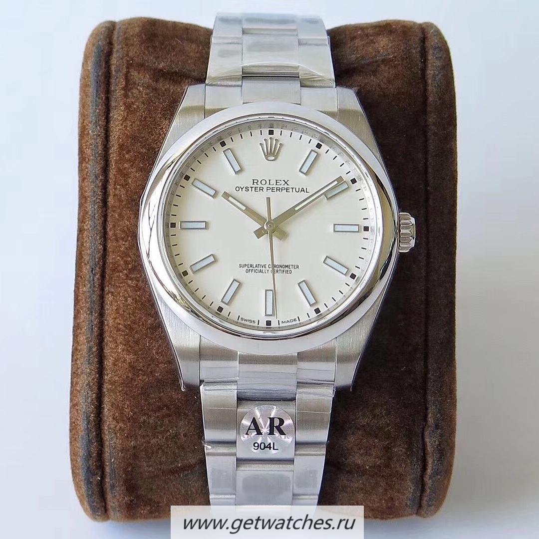 Best Price R01ex Oyster Perpetual 39 114300 ARF SS 904L White Dial 3132