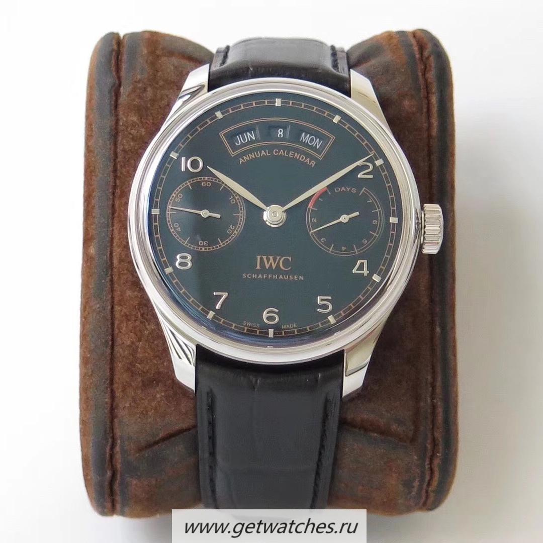 NEW Replica IWC Portugieser Annual Calendar Edition Pisa IW5035-07 ZF SS Black Dial 52850