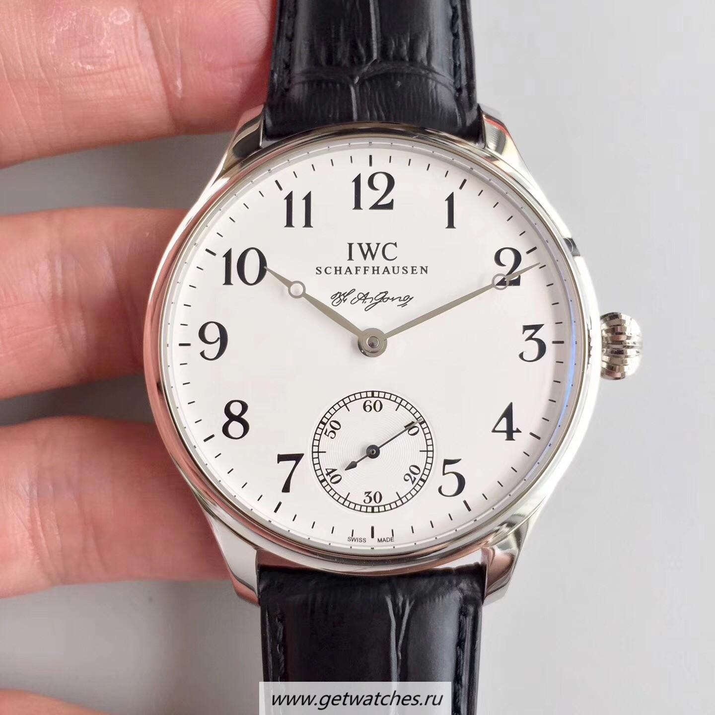 Best Price IWC Portugieser F.A Jones Limited Edition IW544203 GSF SS White Dial 98290