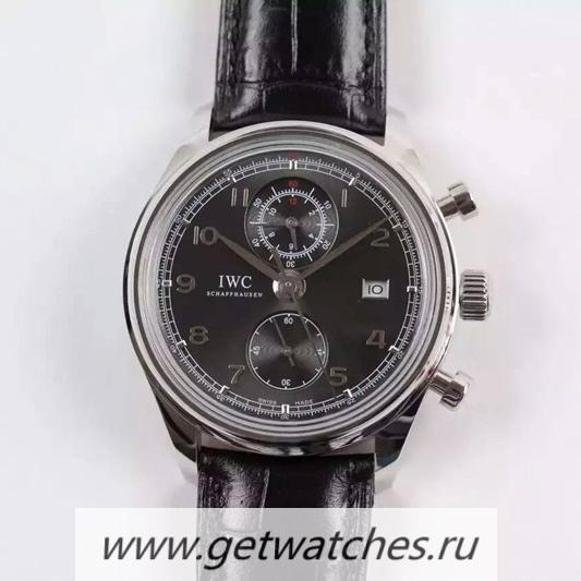 Fake IWC Portuguese Chrono Classic IW390404 SS Gray Dial 89361
