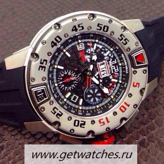 Replica Richard Mille RM032 SS Black Dial 7750