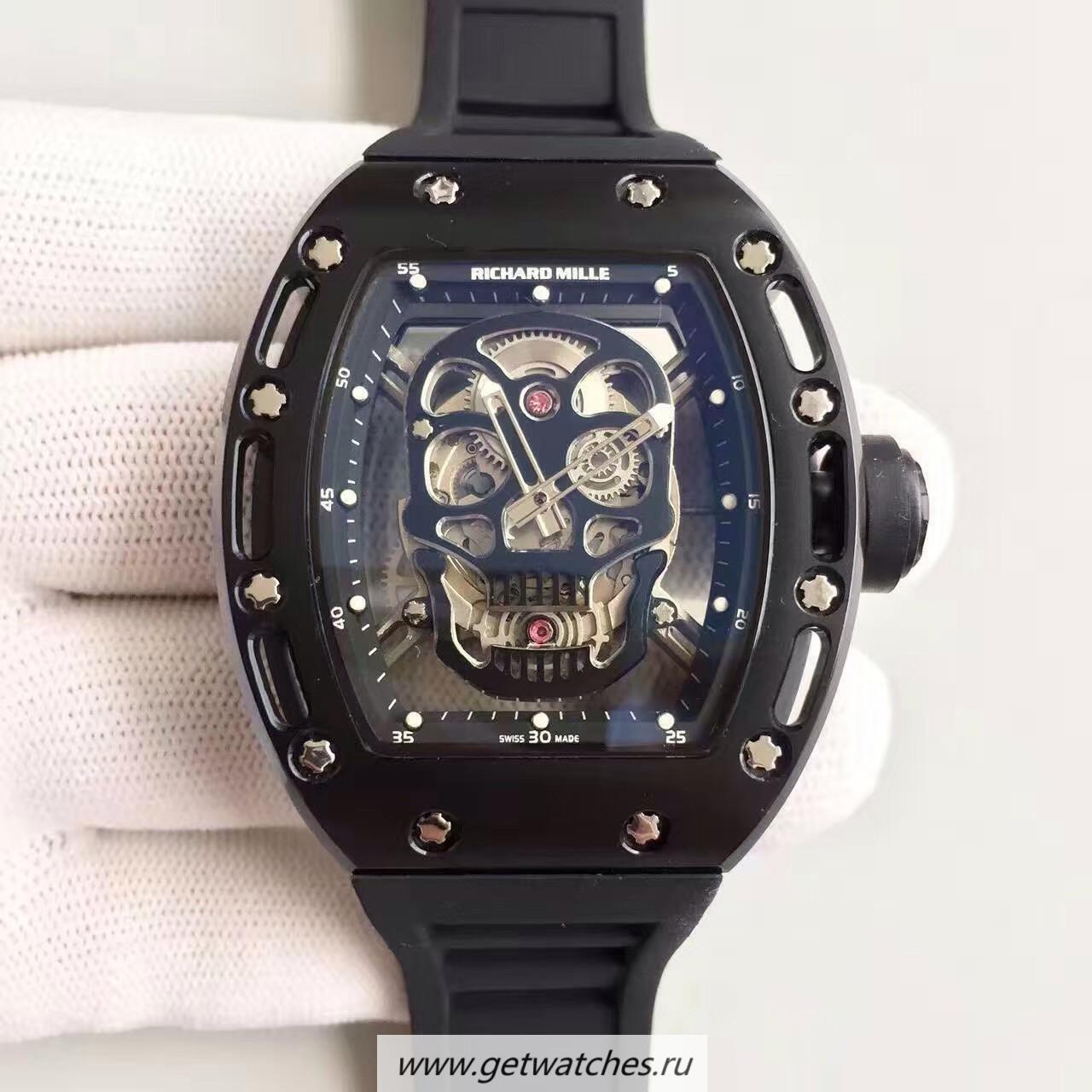 Best Price Richard Mille RM052 SF PVD Silver Skull Dial M6T51