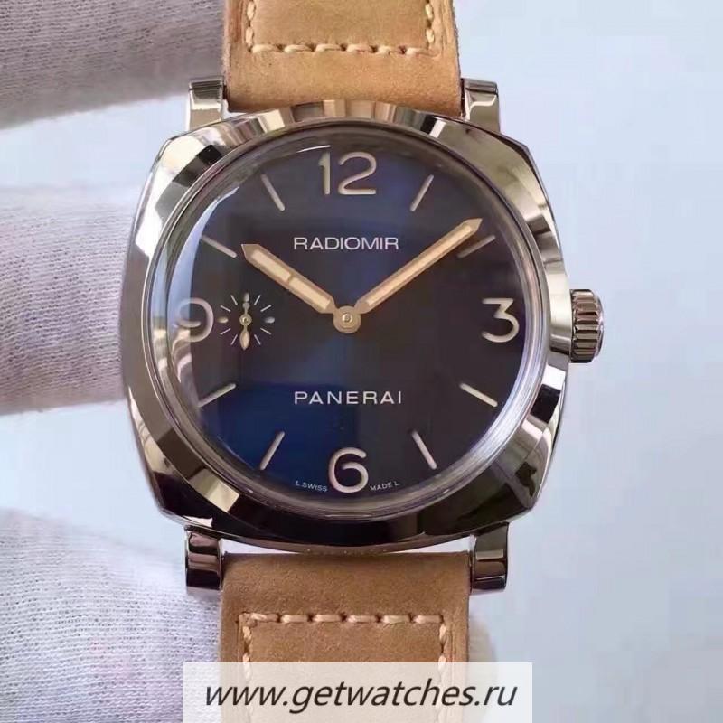 NEW Replica Pa*e*a1 Radiomir California PAM448 ZF SS Black Dial P3000