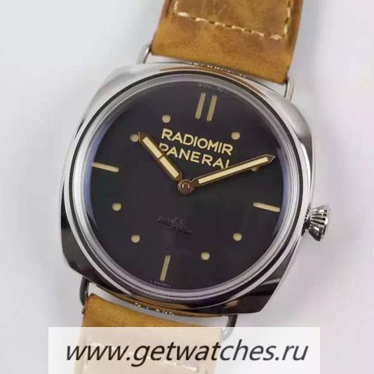 Copy Pa*e*a1 Radiomir Firenze PAM 604 SS Black Dial P3000