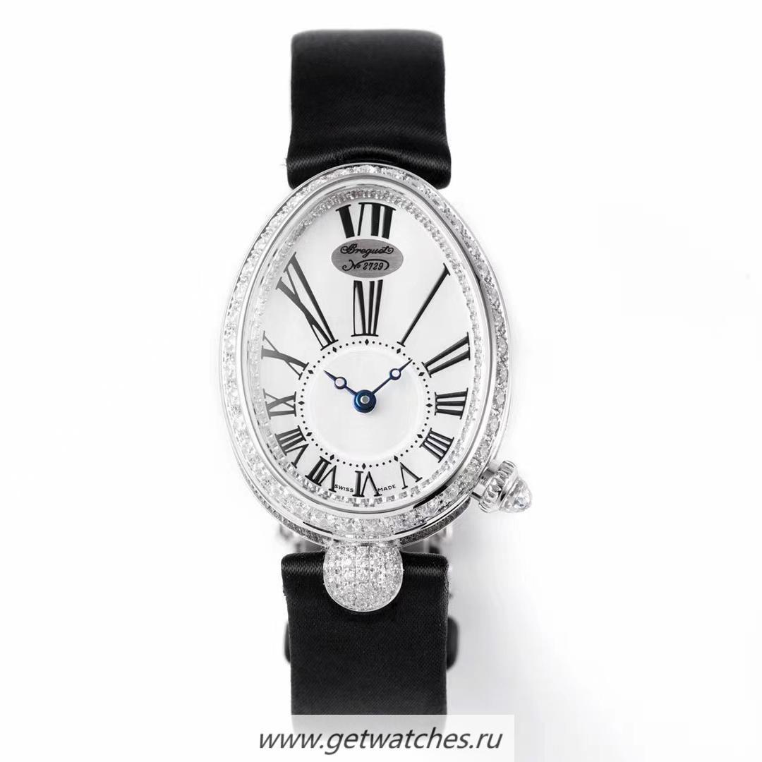 NEW Replica Breguet Reine de Naples ZF SS & D1am0nd White Dial Caliber 537