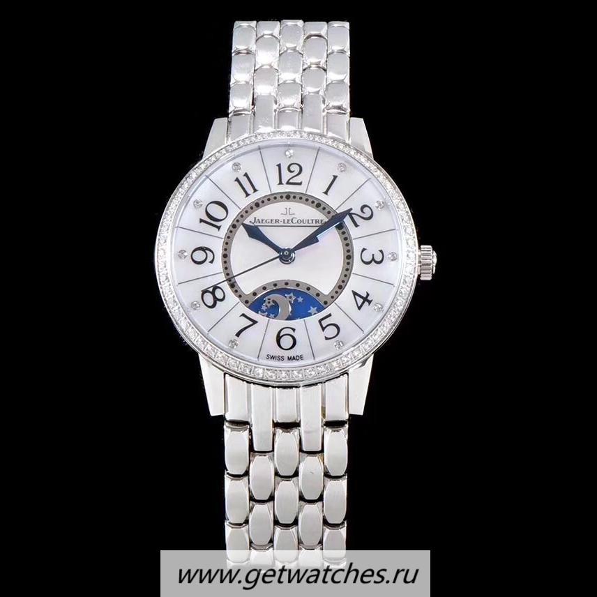 Replica Jaeger-LeCoultre Rendez-Vous Night & Day 3448130 Noob Factory V2 SS & D1am0nds Mother Of Pearl Dial 898A/1