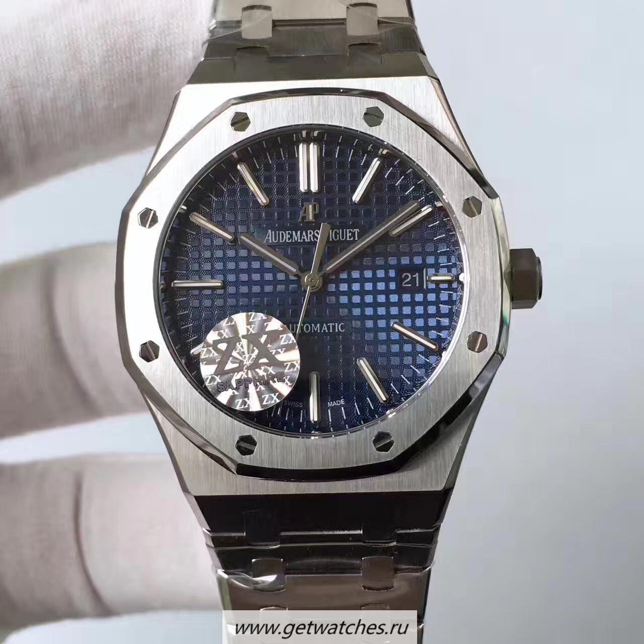 Copy Audemars P1g*et Royal Oak 15400 ZXF SS Blue Dial 3120