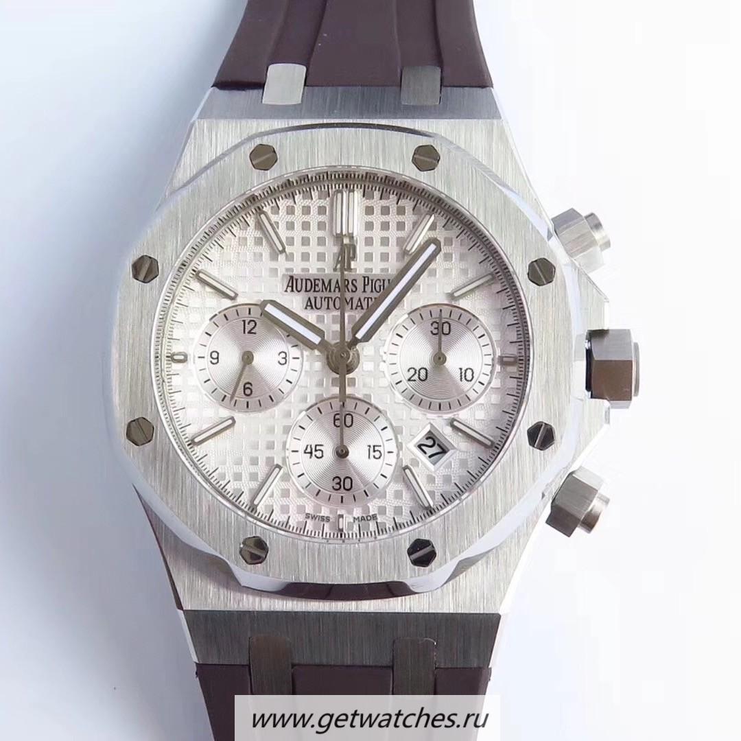 Replica Audemars P1g*et Royal Oak Chrono 26331 JHF SS Silver Dial 7750
