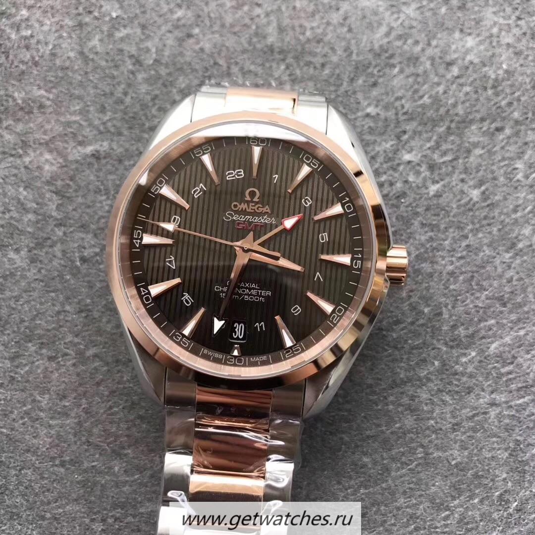 Copy 0me*ga Constellation Globemaster 39mm PVD Black Dial 8913