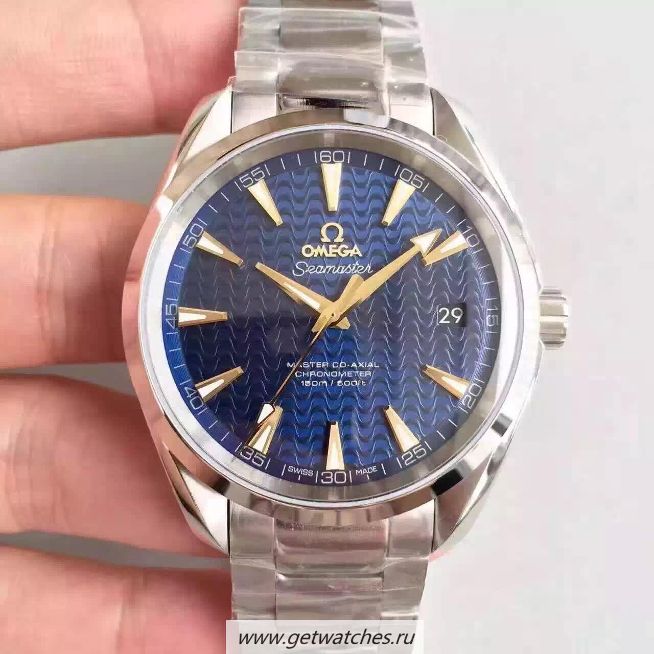 High Quality 0me*ga Planet Ocean Professional 45mm Rose Gold Black Dial 8501