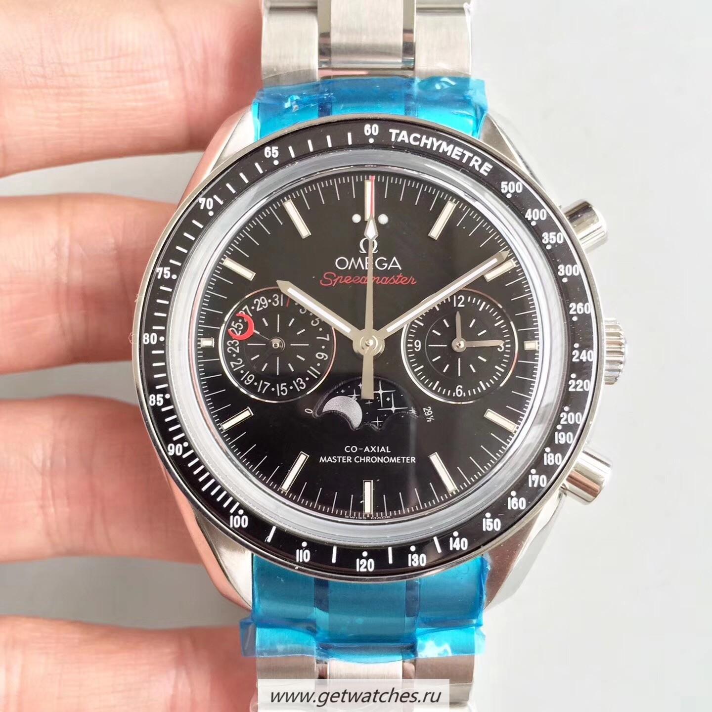 Perfect Replica 0me*ga De Ville Co-Axial 41mm 431.10.41.21.01.001 3SF SS Black Dial 8500