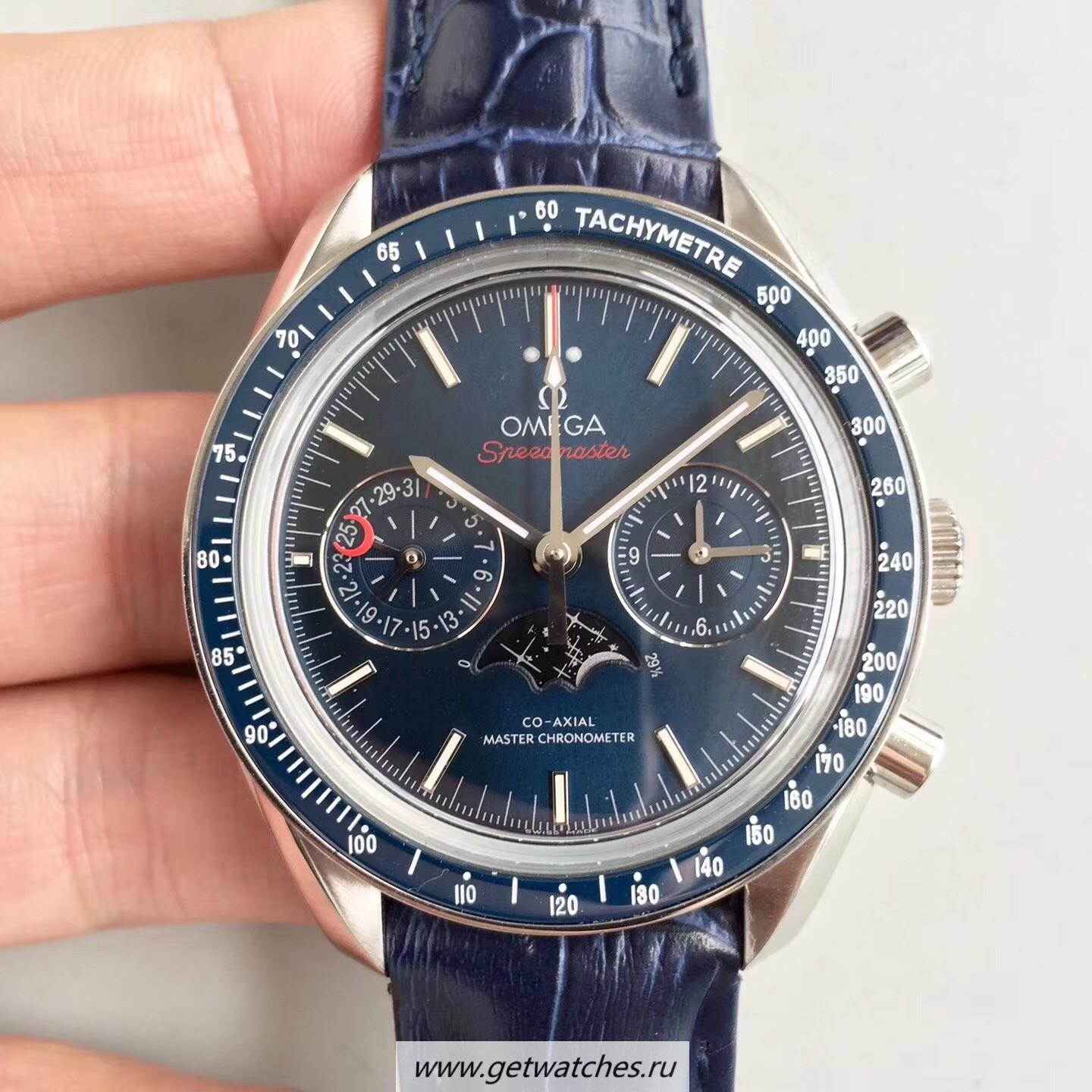 Copy 0me*ga De Ville Co-Axial 41mm 431.10.41.21.03.001 3SF SS Blue Dial 8500