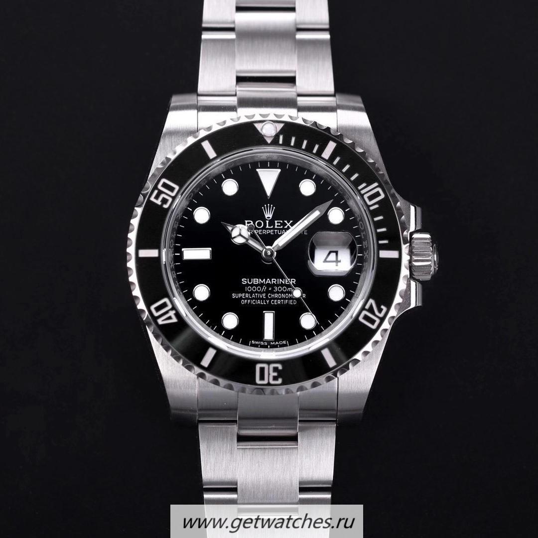 Replica R01ex Submariner Date 116610 LN HBB V6F SS 904L Black Dial 2824