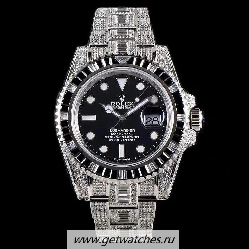 NEW Replica R01ex Submariner Date 116610 LN TWF SS 904L & D1am0nd Black Dial 3135
