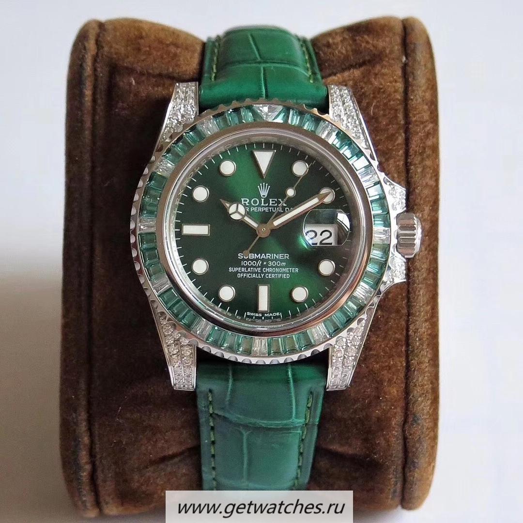 NEW Replica R01ex Submariner Date 116610 LV Noob Factory V9 SS 904L & D1am0nds Green Dial 3135